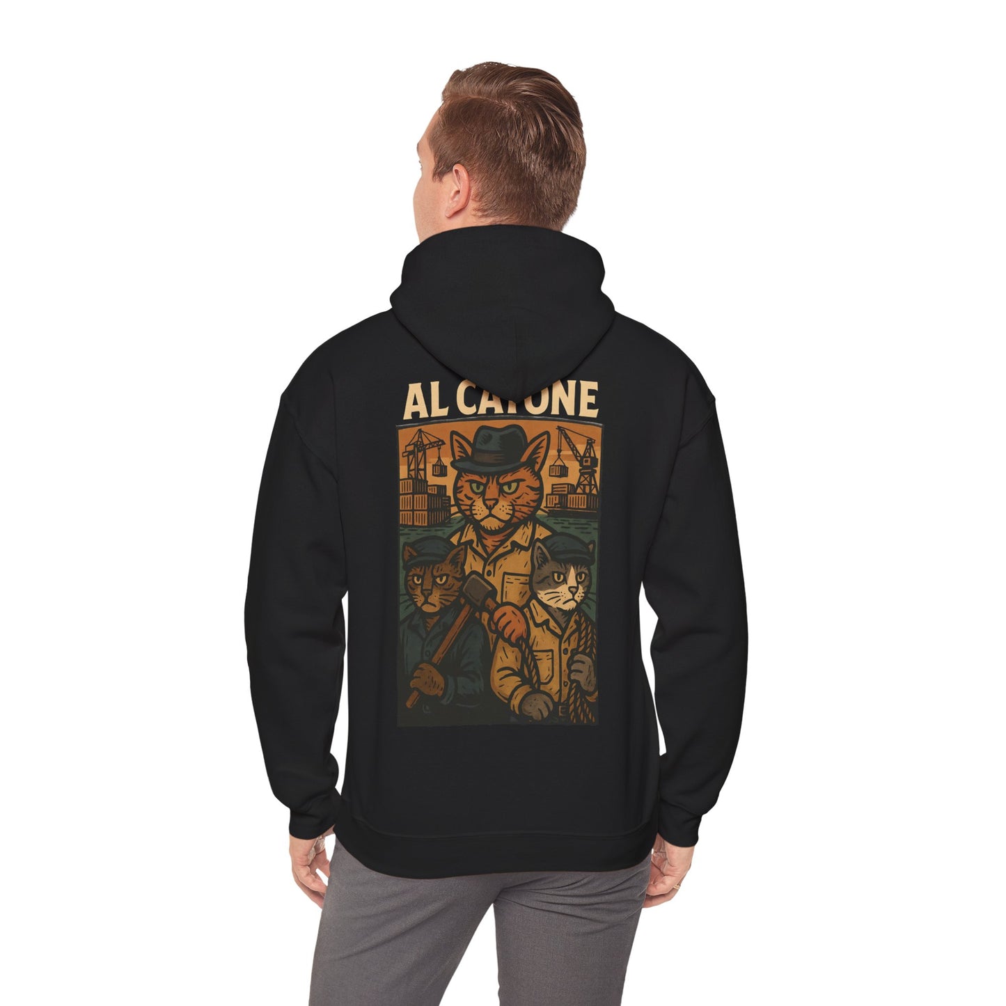 AL Catone Hoodie Dockworkers Together