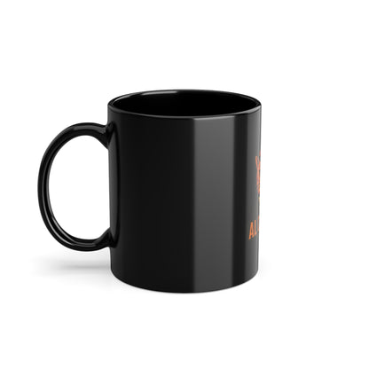 AL Catone Mug Black 11oz