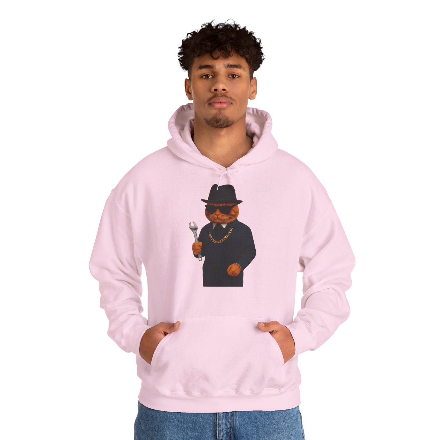 AL Catone Hoodie Garage Mechanic