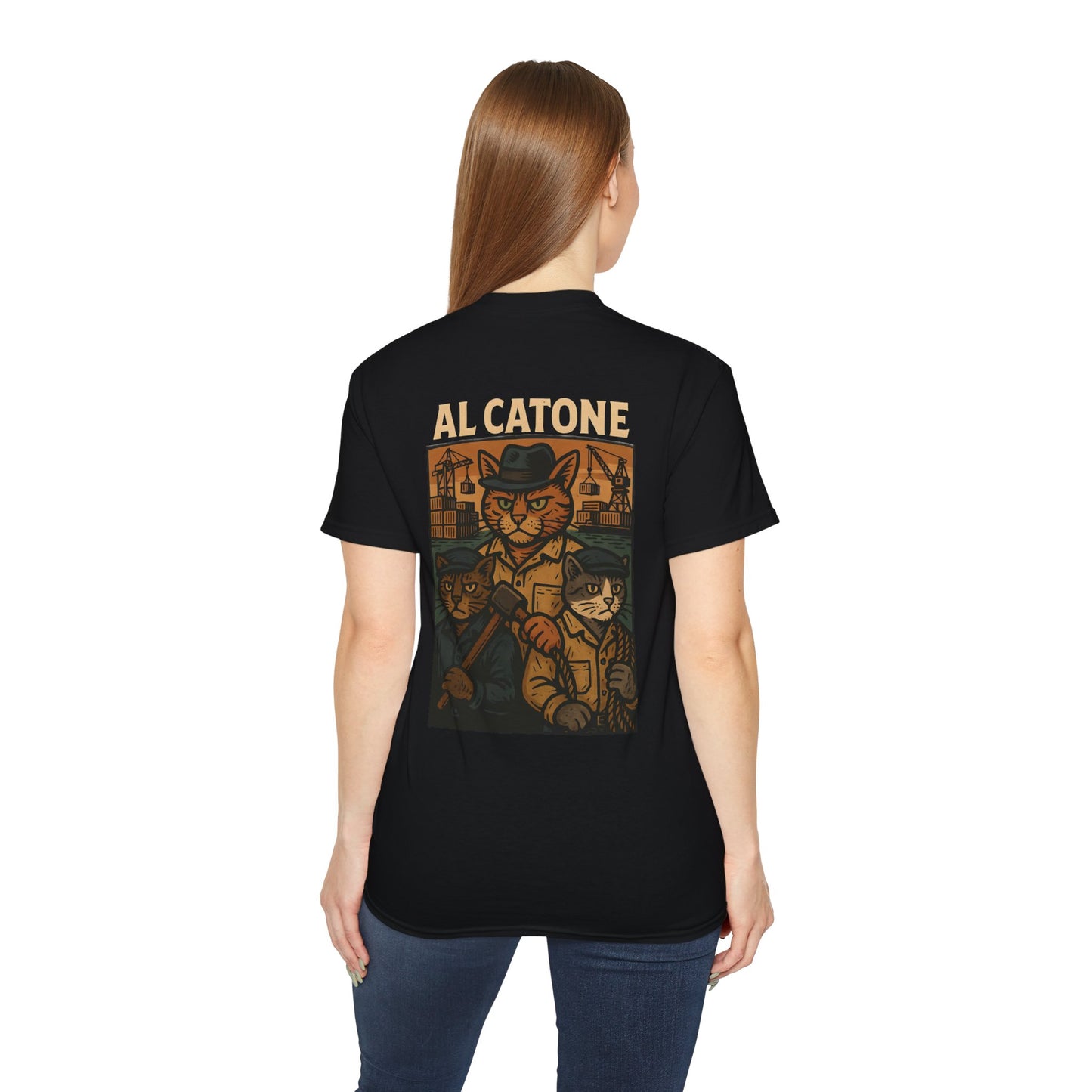 AL Catone T-shirt Dockworkers Together