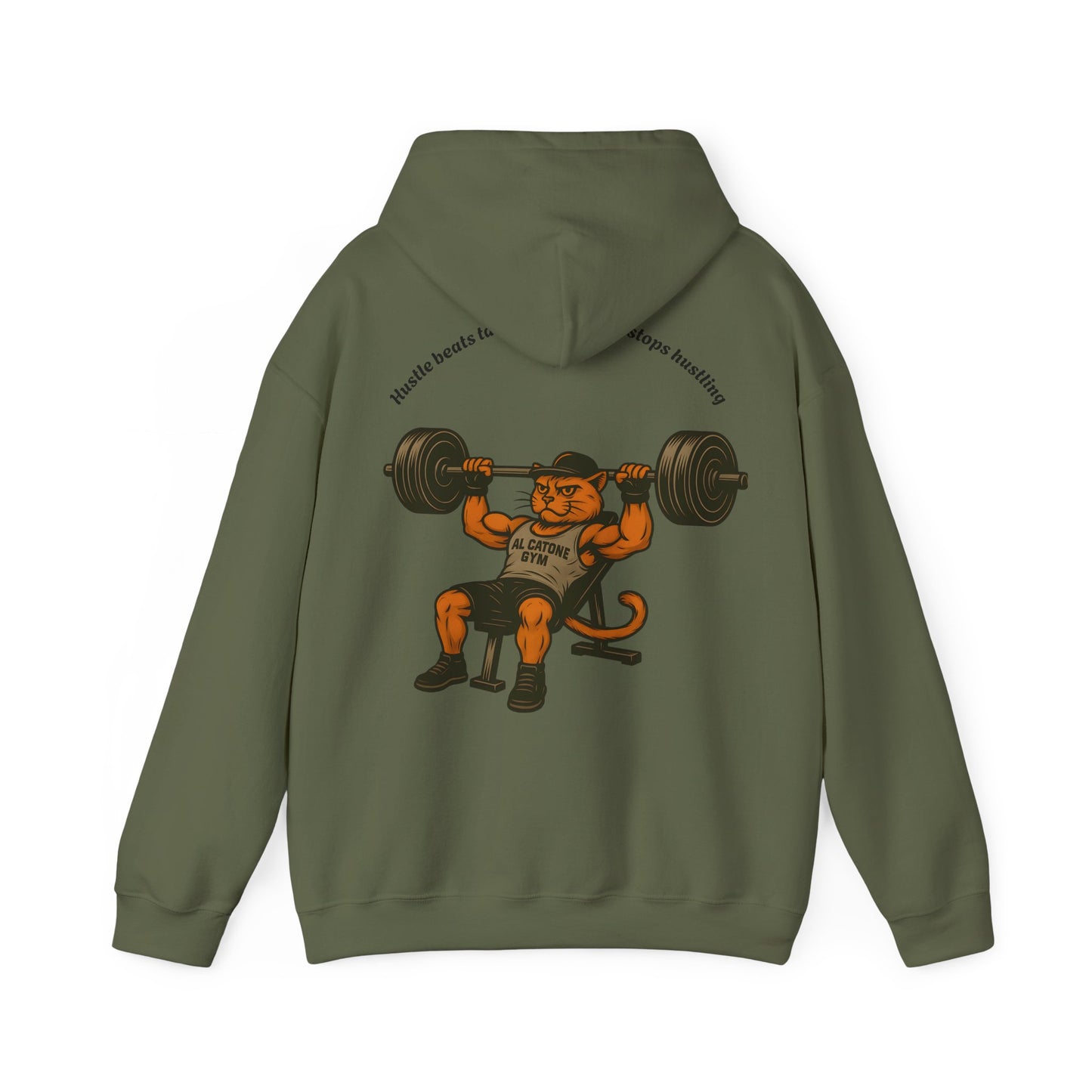 AL Catone Hoodie Chest Press