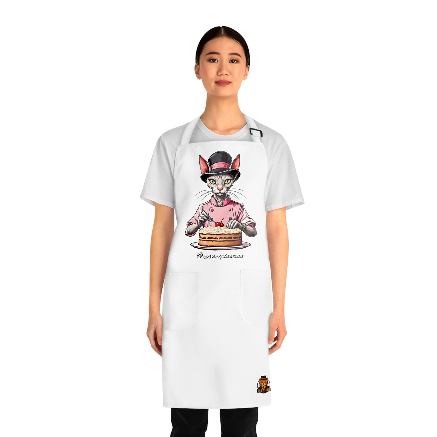 AL Catone Chef Apron @zaxaroplastisa