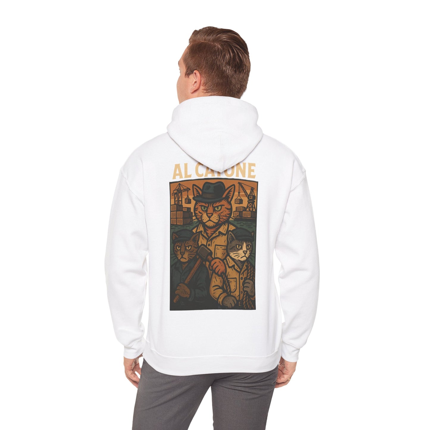 AL Catone Hoodie Dockworkers Together