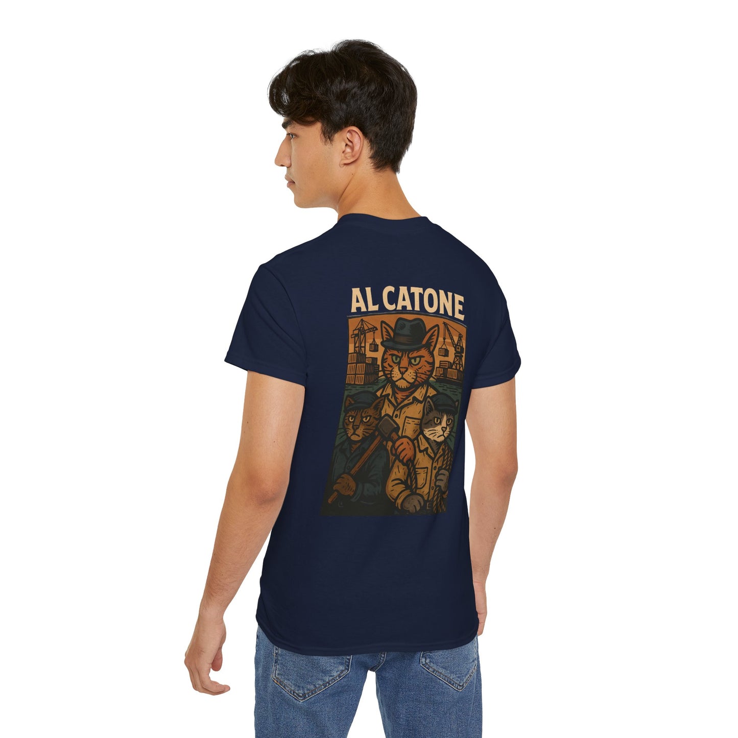 AL Catone T-shirt Dockworkers Together