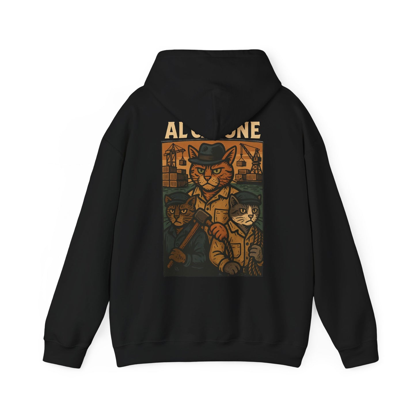 AL Catone Hoodie Dockworkers Together