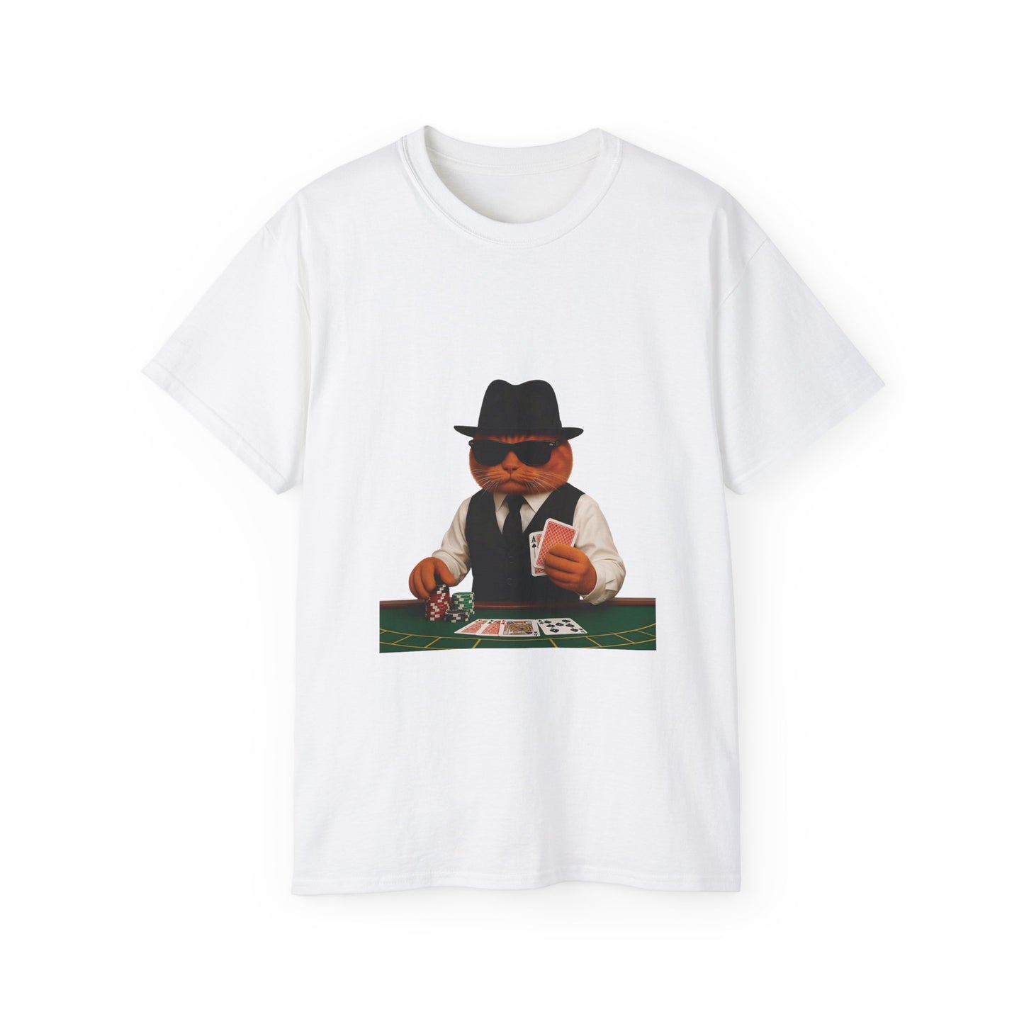 AL Catone T-shirt Casino Dealer