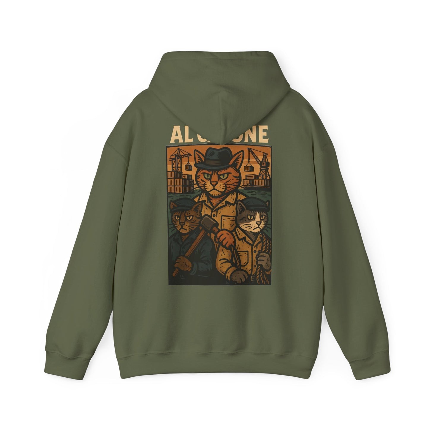 AL Catone Hoodie Dockworkers Together
