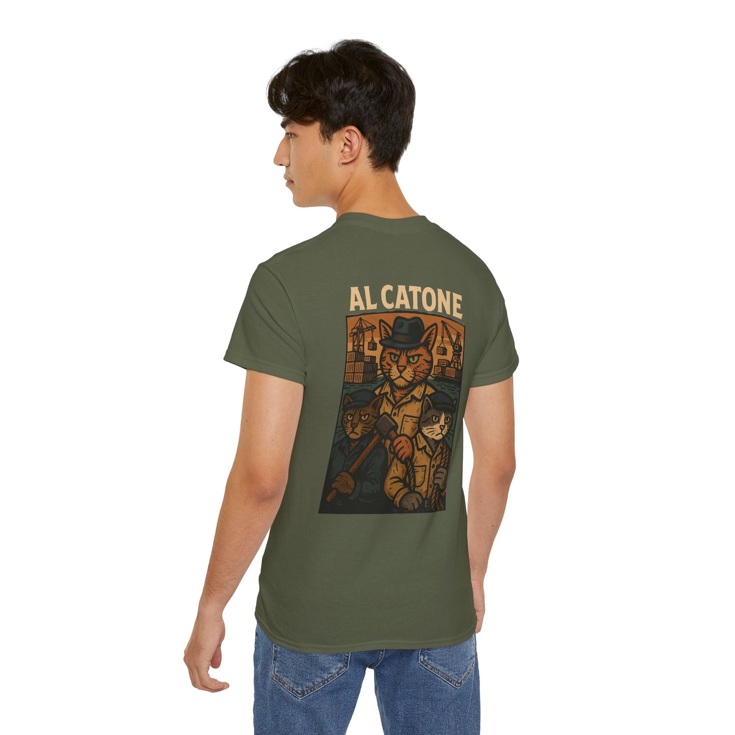 AL Catone T-shirt Dockworkers Together