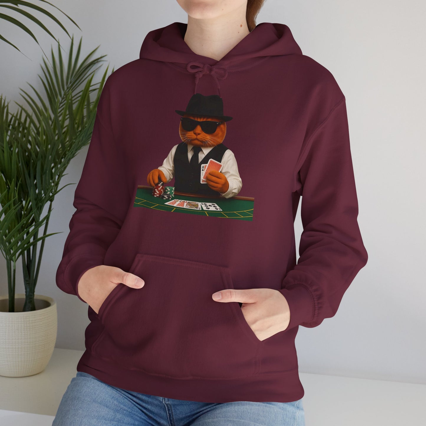 AL Catone Hoodie Casino Dealer