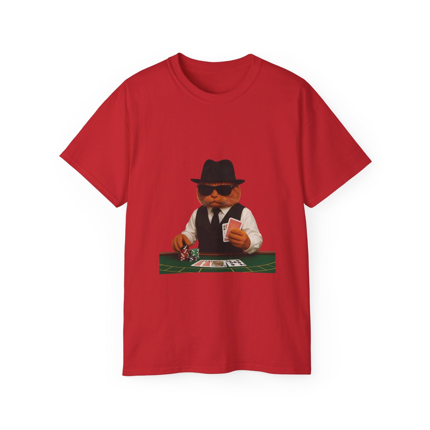 AL Catone T-shirt Casino Dealer