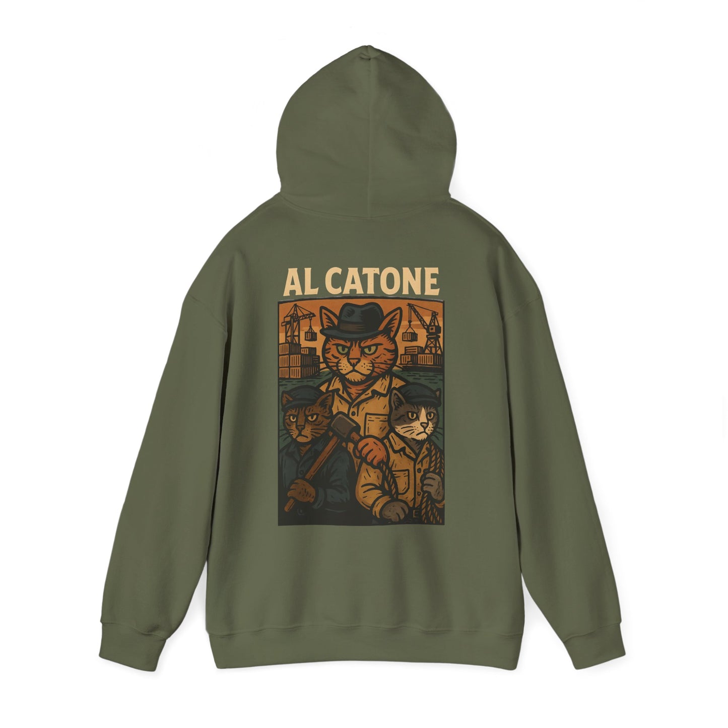AL Catone Hoodie Dockworkers Together