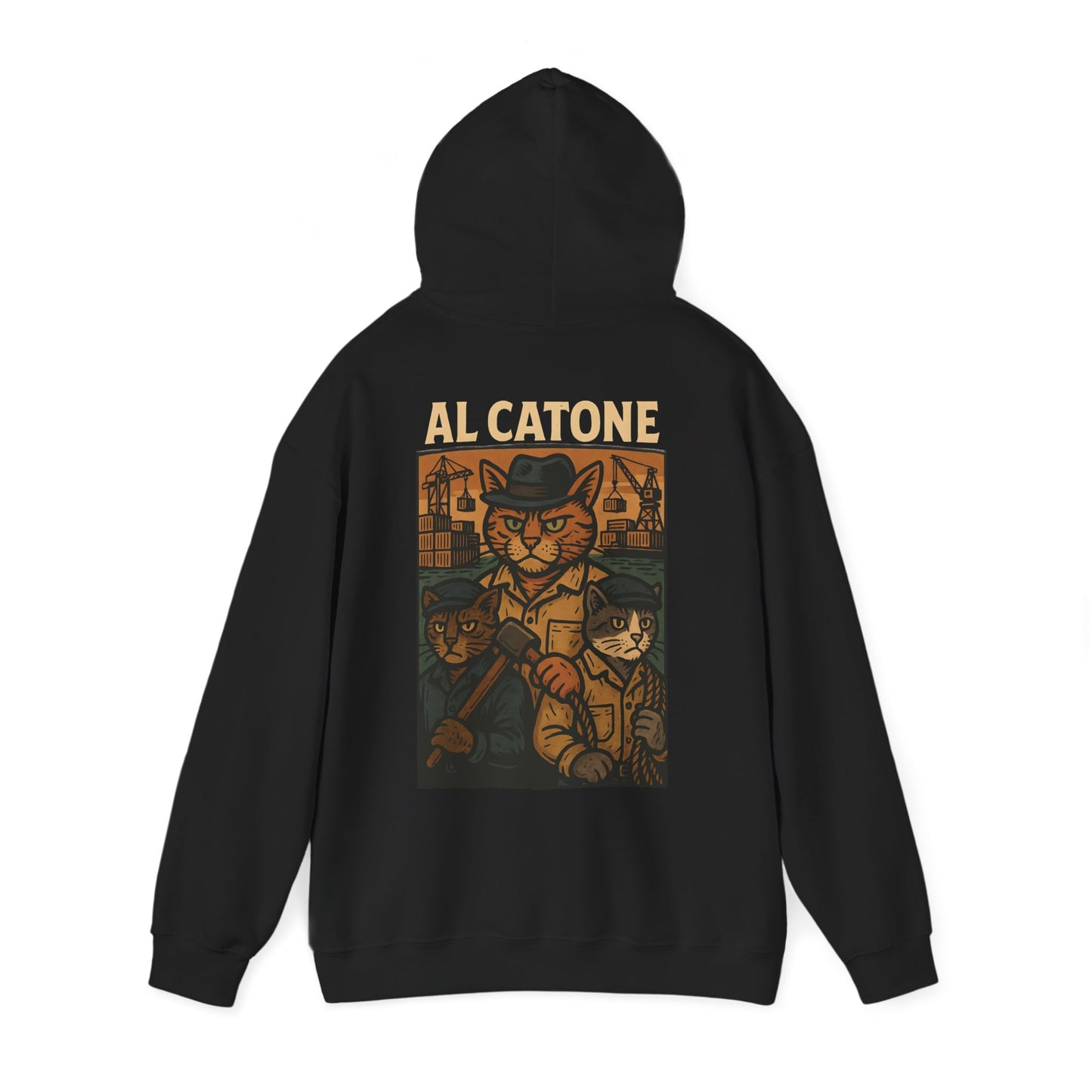AL Catone Hoodie Dockworkers Together