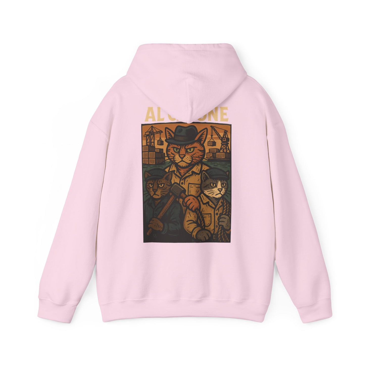 AL Catone Hoodie Dockworkers Together