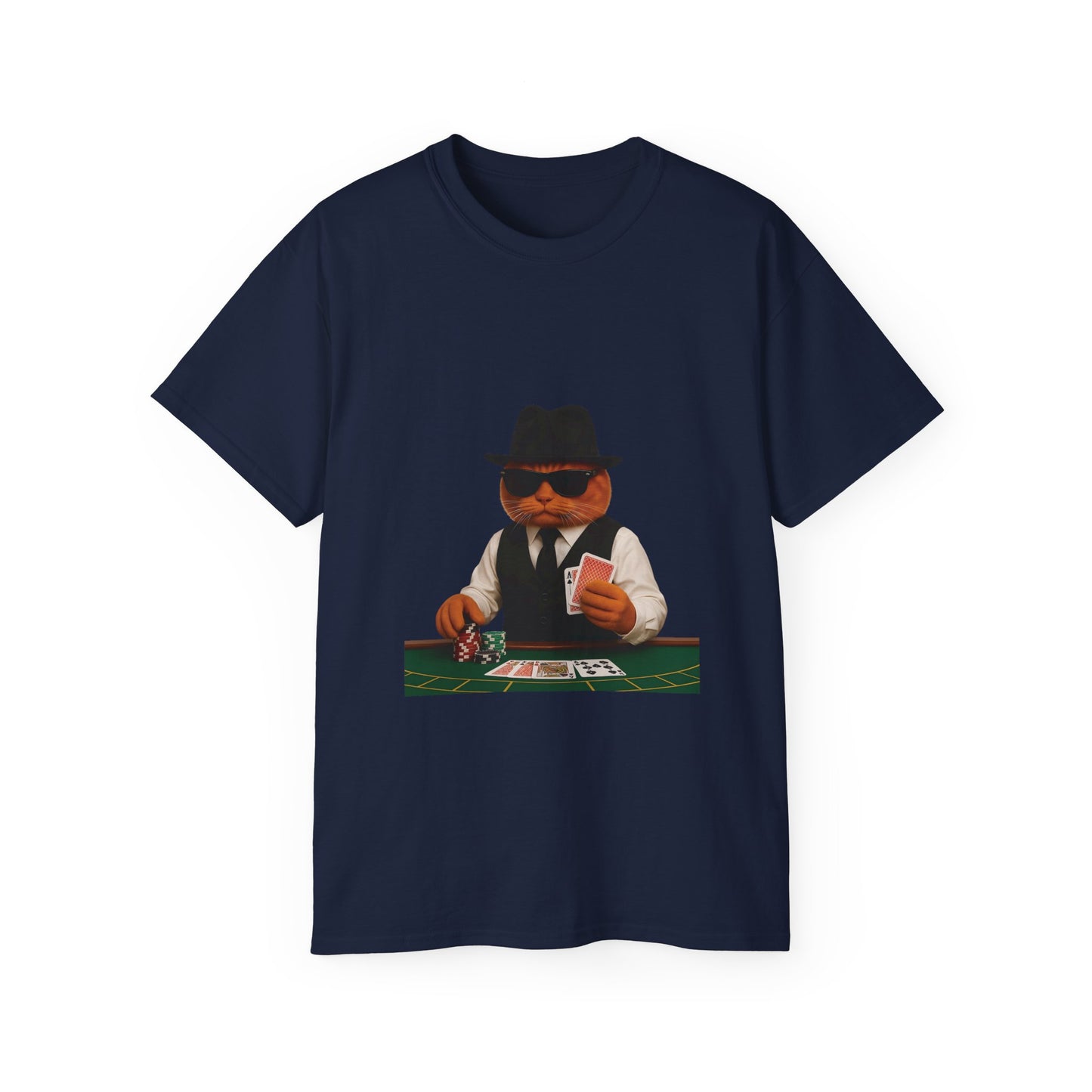 AL Catone T-shirt Casino Dealer