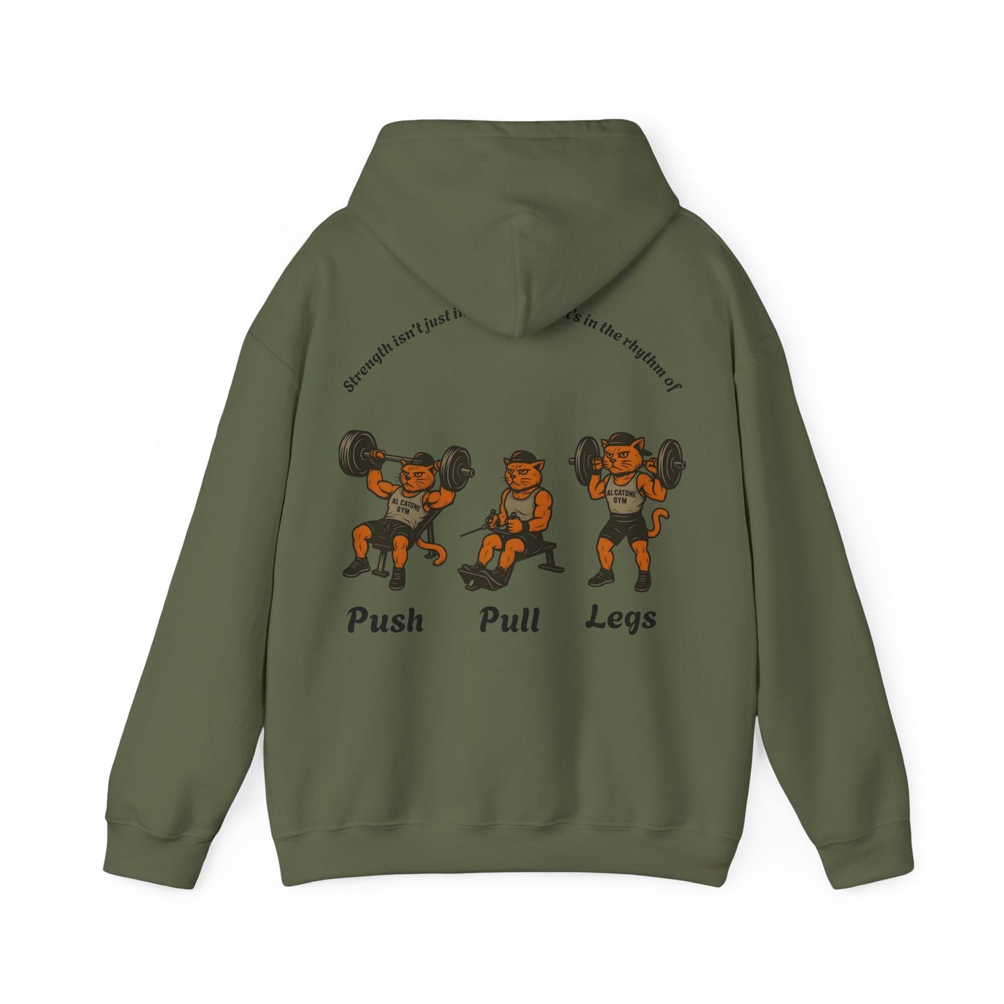 AL Catone Hoodie Push Pull Legs