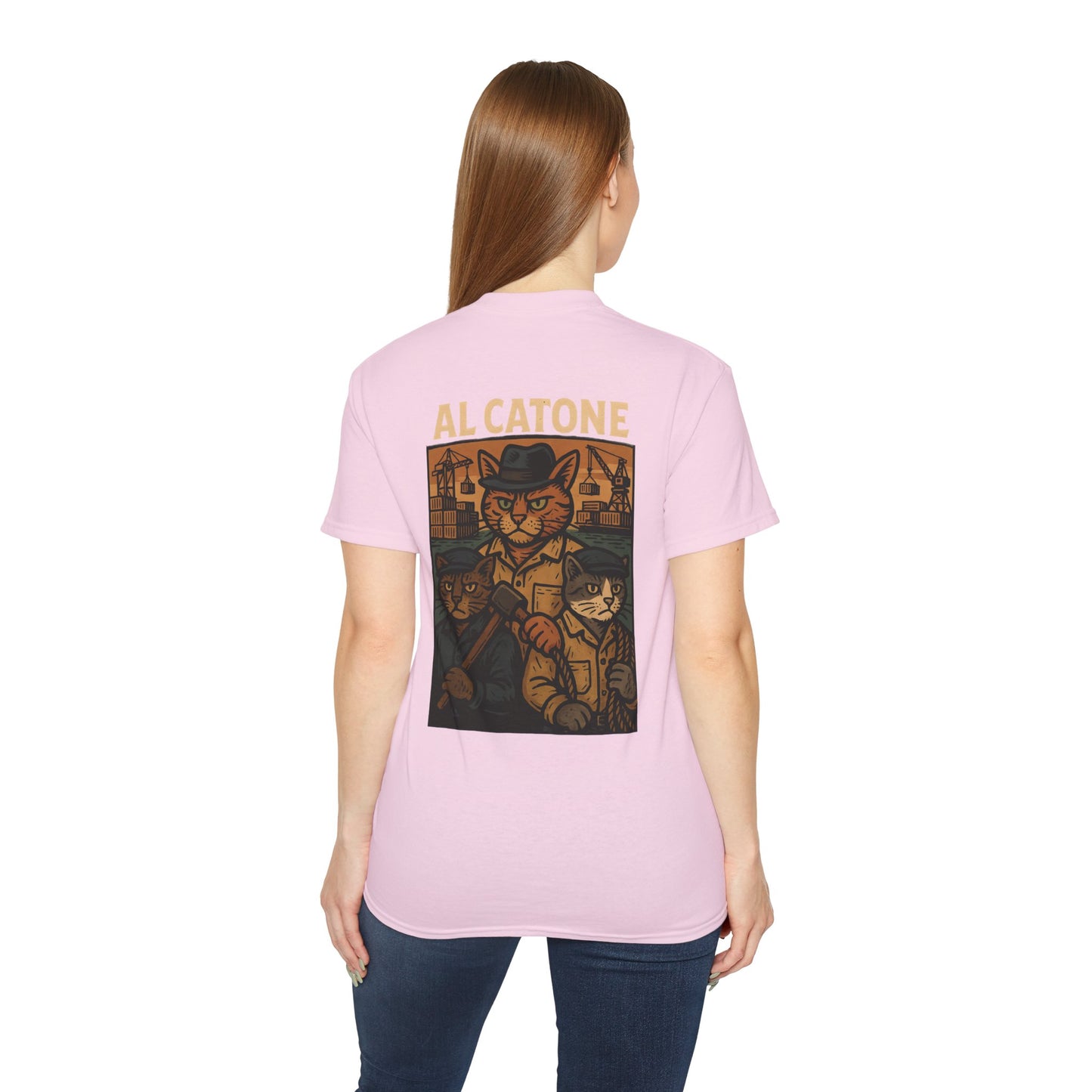 AL Catone T-shirt Dockworkers Together