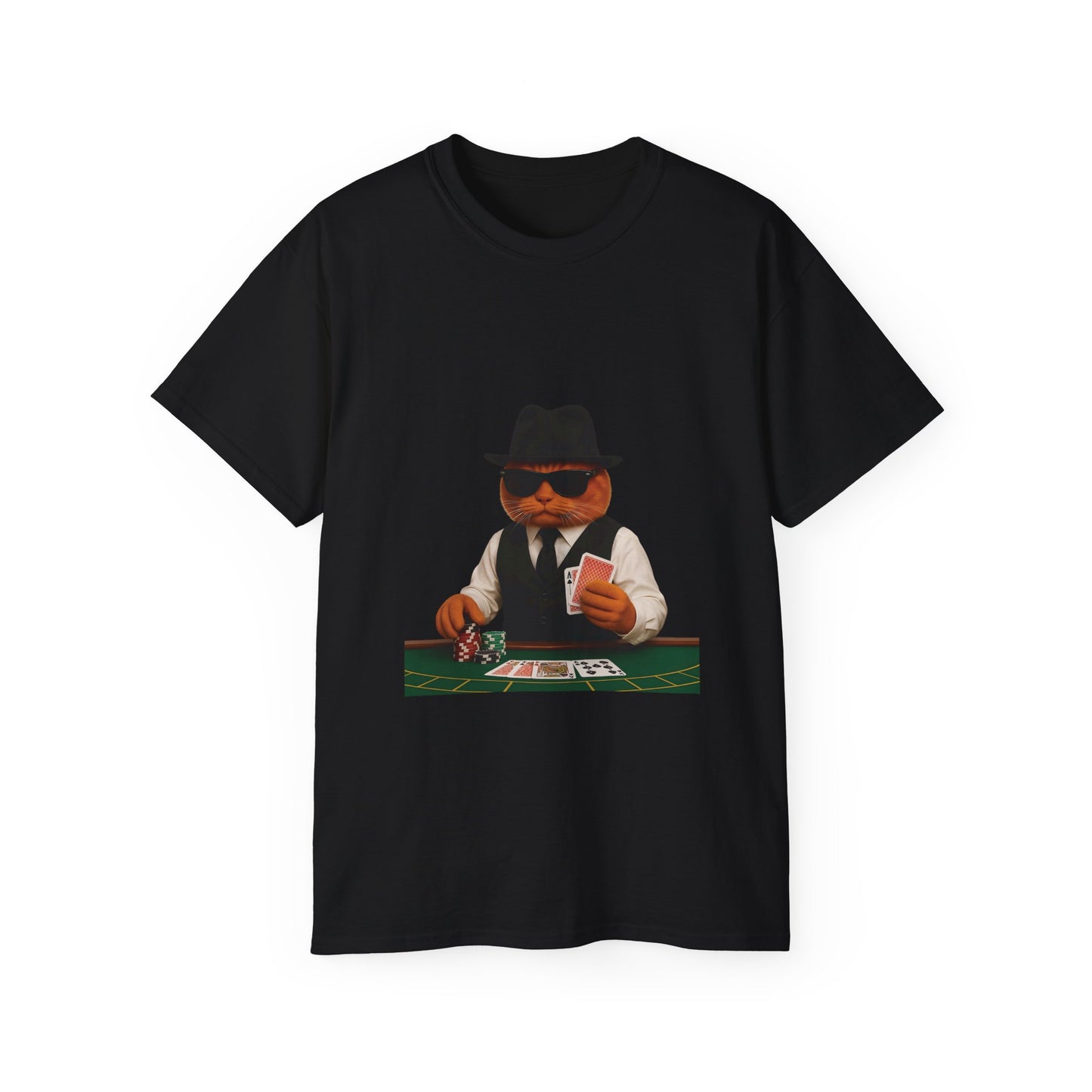 AL Catone T-shirt Casino Dealer